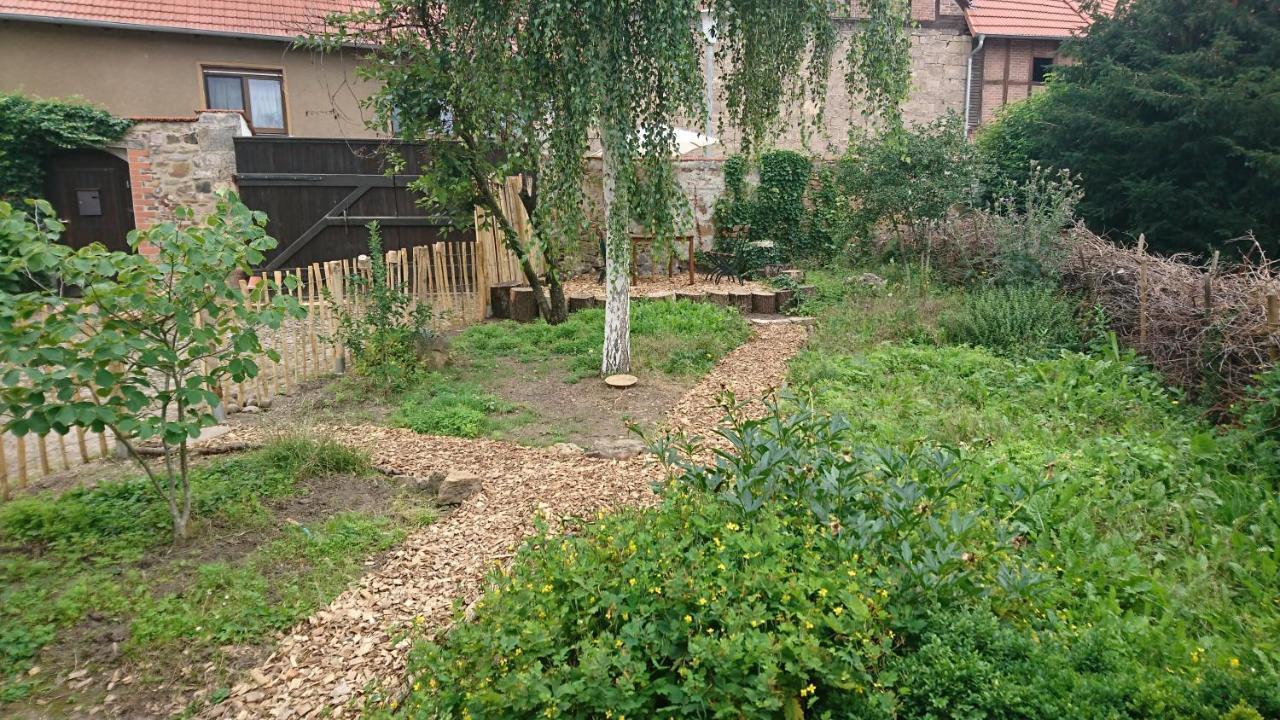 Huette Mit Herz Im Harz Lägenhet Meisdorf Exteriör bild